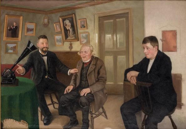 The Listening Party, 1903 (Axel Reinhold Lindholm) (1857-1933)